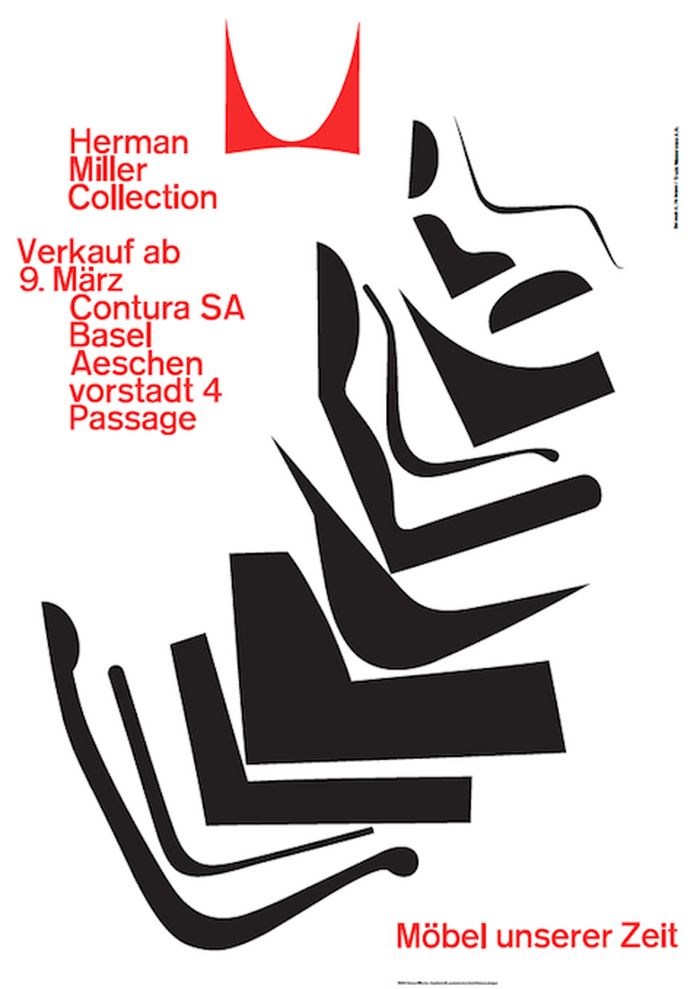 Herman Miller Collection poster (1962)