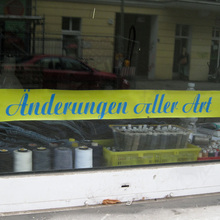 “Änderungen aller Art” sign, Berlin