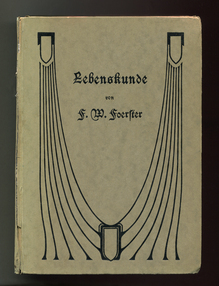<cite>Lebenskunde</cite> by Friedrich Wilhelm Foerster (Reimer)