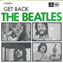 The Beatles – <cite>Get Back</cite> EP (Portugal, 1973)