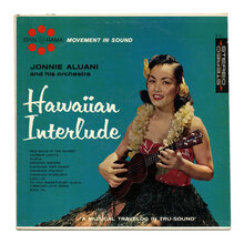 Jonnie Aluani and his Orchestra – <cite>Hawaiian Interlude</cite> album art