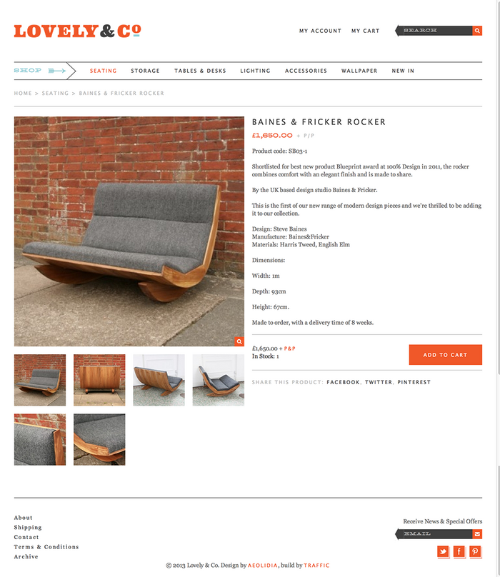 Lovely & Company Website 4