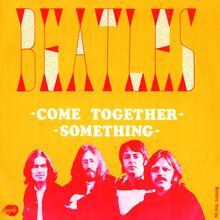 The Beatles – “Come Together” / “Something” Dutch single cover