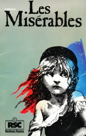 First poster or playbill from the original 1985 London production at the Barbican Theatre.