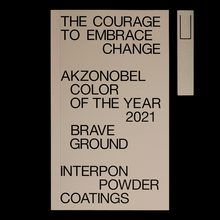 Akzo Nobel <cite>Color of the Year 2021</cite> “Brave Ground”