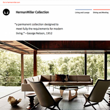 Herman Miller website (2013)