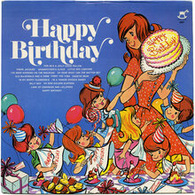 Jack Arthur with the Diplomat Orchestra and Chorus – <cite>Happy Birthday</cite> album art