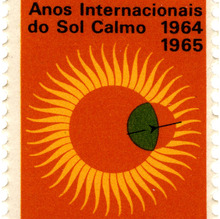 International Quiet Sun Year Stamps