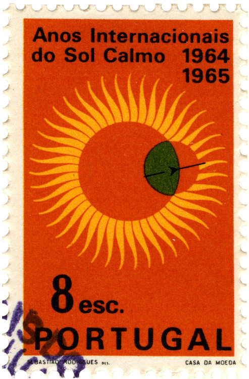 International Quiet Sun Year Stamps 2