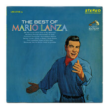 <cite>The Best Of Mario Lanza </cite>album art