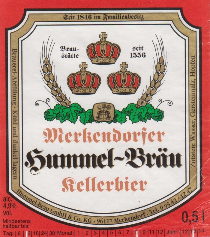Merkendorfer Hummel-Bräu Kellerbier
