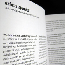 Ariane Spanier in Typo-Passage