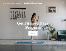 Rachel Gulotta Fitness website