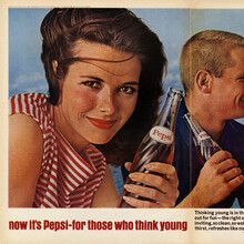 “Now it’s Pepsi – for those who think young” ad (1964)