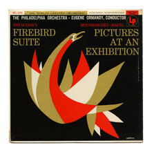 The Philadelphia Orchestra – <cite>Stravinsky: Firebird Suite / Moussorgsky–Ravel: Pictures at an Exhibition</cite> album art