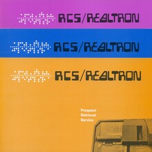 RCS/Realtron logo and brochures