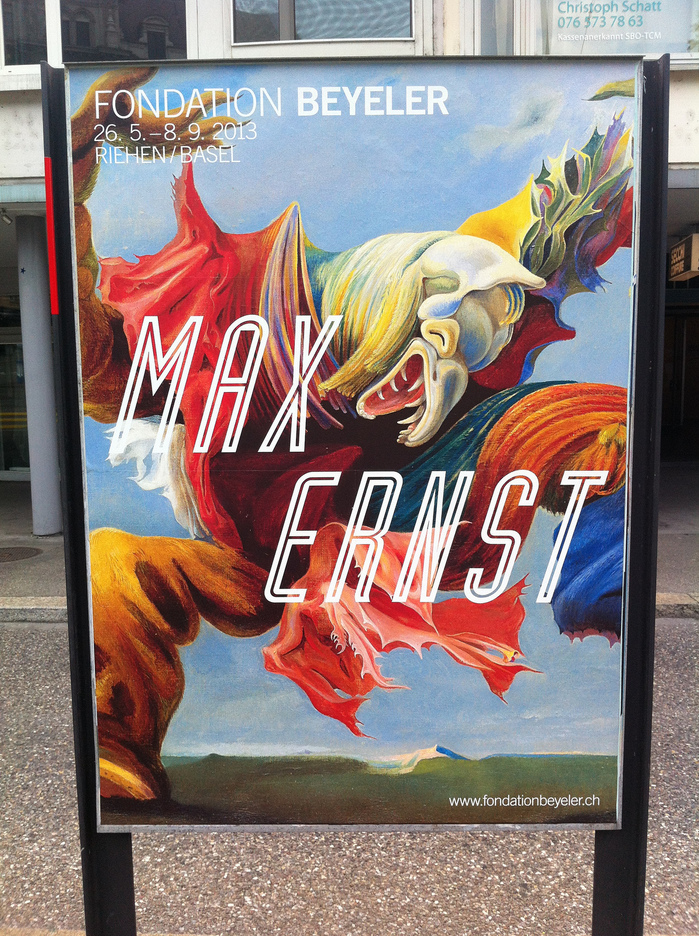 Max Ernst exhibition poster