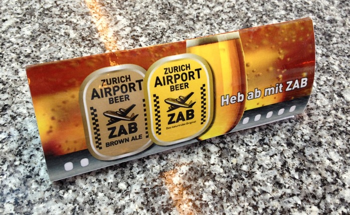 Zurich Airport Beer