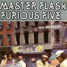 Grandmaster Flash & The Furious Five – The Message album art