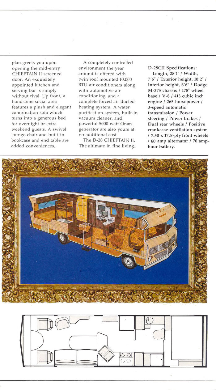 Winnebago Chieftain brochure 6
