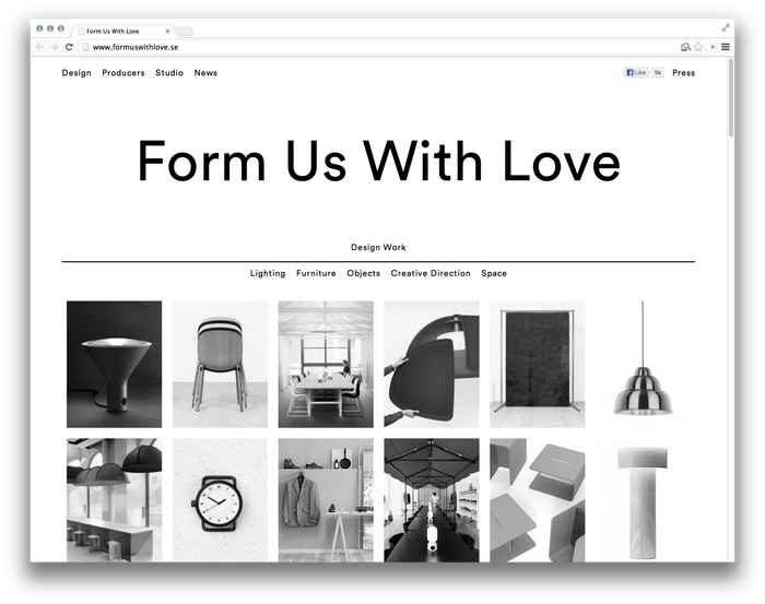 Form Us With Love website 1