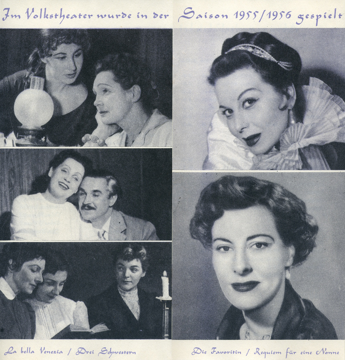 Programmheft Volkstheater Wien 2