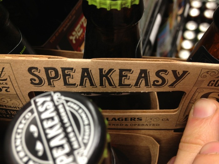 New logotype on a bottle box.