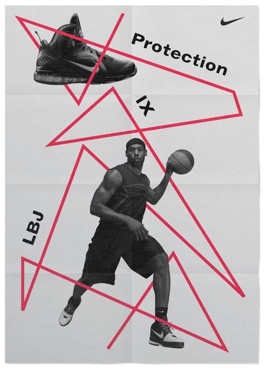 Nike LeBron 9 Shoes Ads (Design Explorations) 1