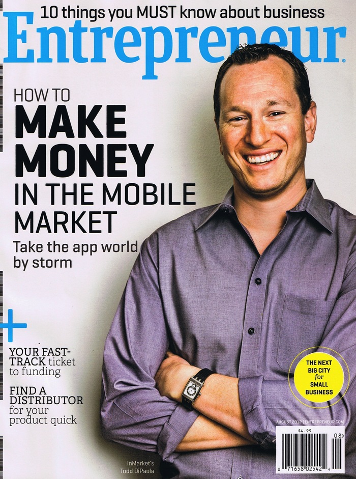 Entrepreneur magazine covers, 2012–13 4