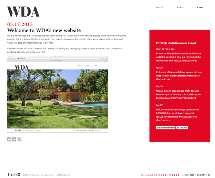 William Duff Architects Website 3