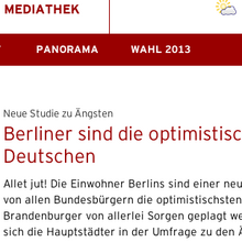 RBB Radio Brandenburg Berlin Website