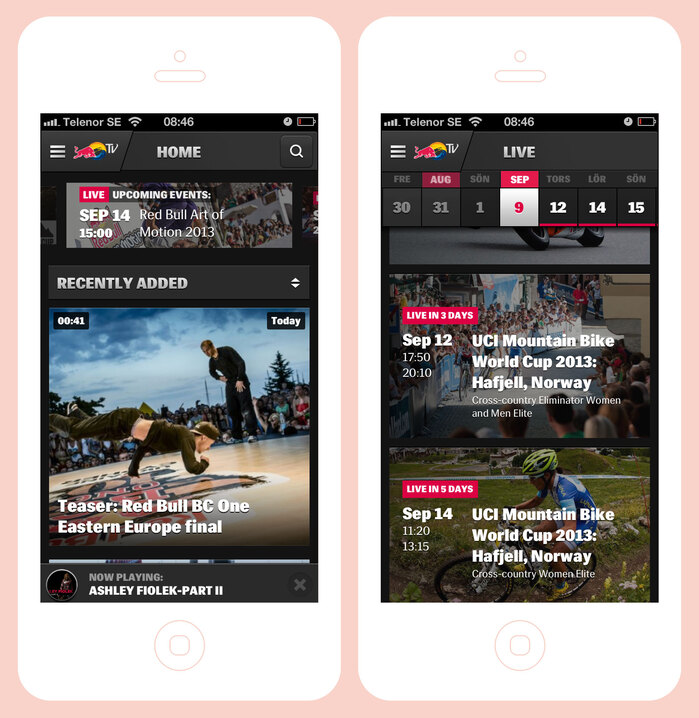 Red Bull TV Mobile App 2