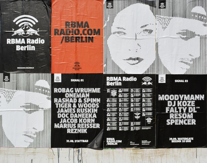 RBMA Radio Berlin posters 2