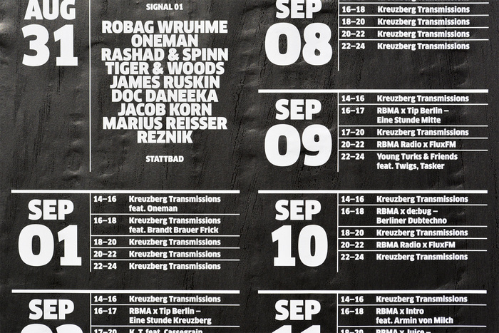 RBMA Radio Berlin posters 3