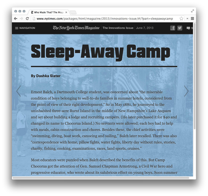 I don&rsquo;t want to read this. That background image is just too intrusive.
