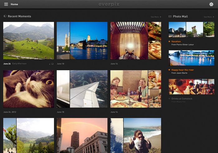 Everpix Website and Web App 10