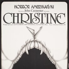 <cite>Christine</cite> Polish movie poster