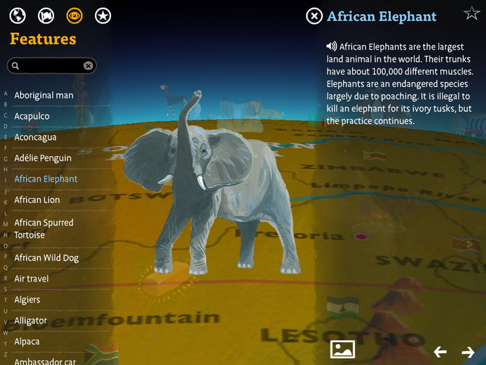 Barefoot Atlas iOS app 5