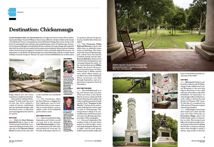 The Civil War Monitor, Fall 2013 5