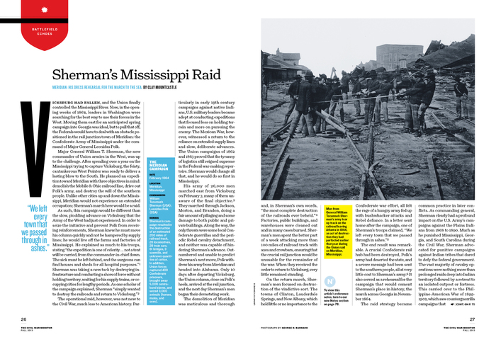 The Civil War Monitor, Fall 2013 7