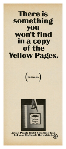 Yellow Pages ads (1966)