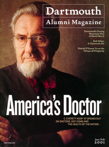 <cite>Dartmouth Alumni Magazine</cite>, Jan/Feb 2001