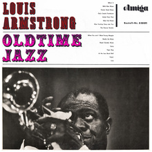 Louis Armstrong – <cite>Oldtime Jazz</cite> album art