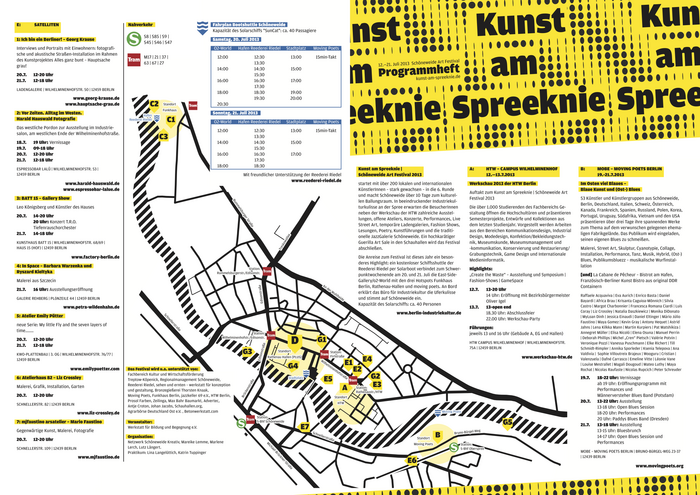 Kunst am Spreeknie Schöneweide Art Festival 2