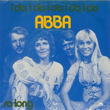 ABBA – “I Do, I Do, I Do, I Do, I Do” / “So Long” Dutch single cover