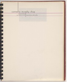 Cornelia Murphy Shop letterhead