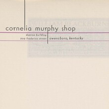 Cornelia Murphy Shop letterhead