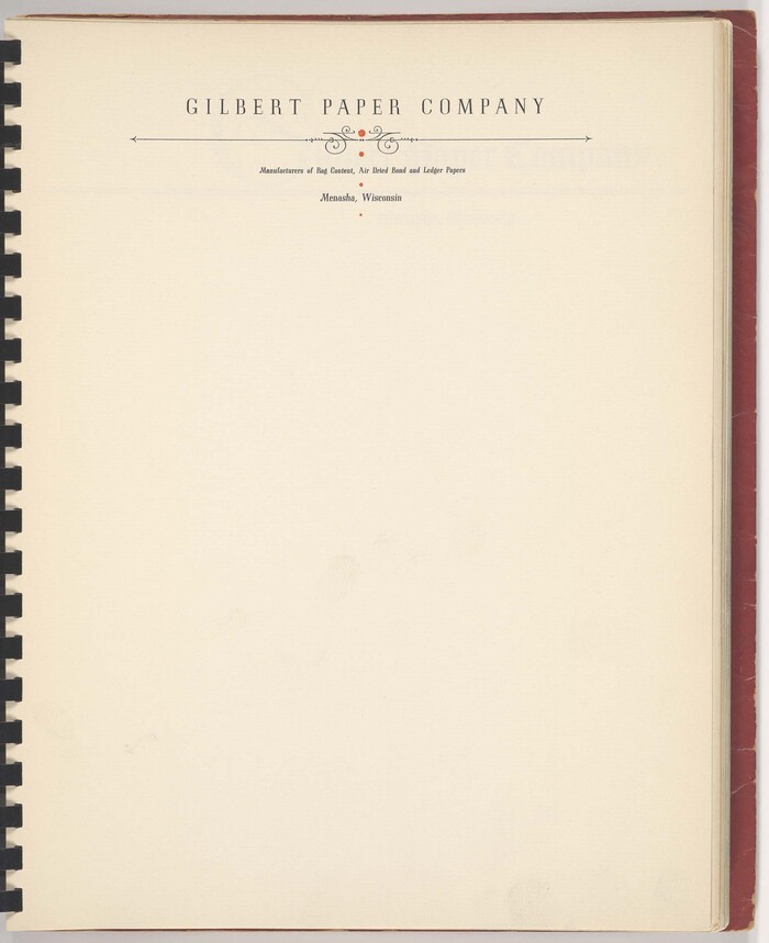 Gilbert Paper Company letterhead 1
