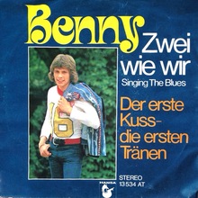 Benny – “Zwei wie wir” / “Der erste Kuss – die ersten Tränen” single cover