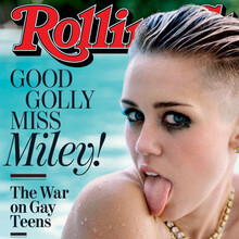 <cite>Rolling Stone</cite>, September 2013, Miley Cyrus Cover